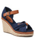 Big Star Shoes Espadrile JJ274938 Mornarsko modra - Pepit.si