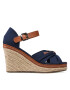 Big Star Shoes Espadrile JJ274938 Mornarsko modra - Pepit.si