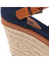 Big Star Shoes Espadrile JJ274938 Mornarsko modra - Pepit.si