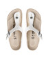 Birkenstock Japonke Gizeh 0043733 Bela - Pepit.si