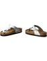 Birkenstock Japonke Gizeh 0043851 Srebrna - Pepit.si