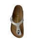 Birkenstock Japonke Gizeh 0043851 Srebrna - Pepit.si