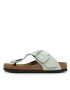 Birkenstock Japonke Gizeh Big Buckle 1024112 Zelena - Pepit.si