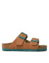 Birkenstock Natikači Arizona 1023406 Rjava - Pepit.si