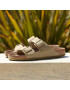 Birkenstock Natikači Arizona 1024065 Khaki - Pepit.si