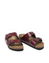 Birkenstock Natikači Arizona Bs 1020122 Bordo rdeča - Pepit.si