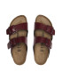 Birkenstock Natikači Arizona Bs 1020122 Bordo rdeča - Pepit.si