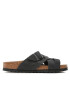 Birkenstock Natikači Lugano 1017466 Črna - Pepit.si