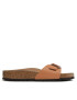 Birkenstock Natikači Madrid 1025050 Rjava - Pepit.si