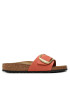 Birkenstock Natikači Madrid 1025407 Rdeča - Pepit.si