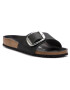 Birkenstock Natikači Madrid Big Buckle 1006523 Črna - Pepit.si