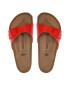 Birkenstock Natikači Madrid Bs 1024060 Rdeča - Pepit.si