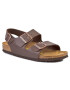 Birkenstock Natikači Milano 034703 Rjava - Pepit.si