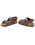 Birkenstock Natikači Milano 034703 Rjava - Pepit.si