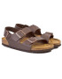 Birkenstock Natikači Milano 034703 Rjava - Pepit.si