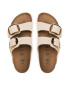 Birkenstock Sandali Arizona 1025563 Bela - Pepit.si