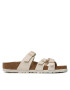 Birkenstock Natikači Franca 1024036 Bež - Pepit.si