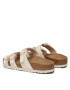 Birkenstock Natikači Franca 1024036 Bež - Pepit.si