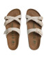 Birkenstock Natikači Franca 1024036 Bež - Pepit.si