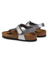 Birkenstock Sandali Kairo Hl Kids 1019167 Srebrna - Pepit.si