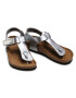 Birkenstock Sandali Kairo Hl Kids 1019167 Srebrna - Pepit.si