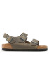 Birkenstock Sandali Milano 1019454 Khaki - Pepit.si