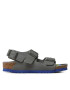 Birkenstock Sandali Milano 1024531 Siva - Pepit.si