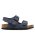 Birkenstock Sandali Milano Hl 1018742 Mornarsko modra - Pepit.si