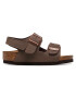 Birkenstock Sandali Milano Hl Kids 1018637 Rjava - Pepit.si