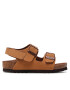 Birkenstock Sandali Milano Hl Kids 1021715 Rjava - Pepit.si