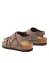 Birkenstock Sandali New York Kids Bs 87781 Rjava - Pepit.si