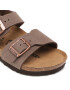 Birkenstock Sandali New York Kids Bs 87781 Rjava - Pepit.si