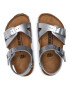 Birkenstock Sandali Rio Kids 1019201 Srebrna - Pepit.si