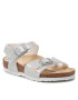 Birkenstock Sandali Rio Kids 1022198 Srebrna - Pepit.si