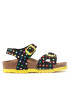 Birkenstock Sandali Rio Kids Rivet Logo 1021664 Črna - Pepit.si