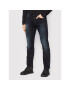 Boss Jeans hlače Delaware Bc-L-P High 50463411 Mornarsko modra Slim Fit - Pepit.si