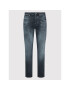 Boss Jeans hlače Taber 50473425 Mornarsko modra Tapered Fit - Pepit.si