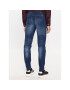 Boss Jeans hlače Taber 50501066 Mornarsko modra Tapered Fit - Pepit.si