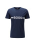 Boss Majica 50437367 Mornarsko modra Slim Fit - Pepit.si