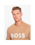 Boss Majica 50495742 Bež Regular Fit - Pepit.si