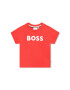 Boss Majica J05999 S Rdeča Regular Fit - Pepit.si