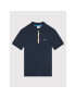 Boss Polo majica J25N51 D Mornarsko modra Slim Fit - Pepit.si