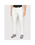 Calvin Klein Chino hlače Garment Dye K10K109456 Bela Slim Fit - Pepit.si