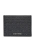 Calvin Klein Etui za kreditne kartice Rubberized Cardholder 6Cc K50K511256 Črna - Pepit.si