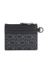 Calvin Klein Etui za kreditne kartice Subtle Mono 6Cc Holder W/Zip K50K509236 Črna - Pepit.si