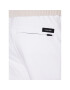 Calvin Klein Hlače iz tkanine Modern Twill Cropped Tapered K10K110969 Bela Tapered Fit - Pepit.si