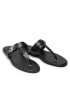 Calvin Klein Japonke Almond Flat Tp Slide W/Hdw HW0HW00829 Črna - Pepit.si