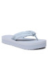 Calvin Klein Japonke Flatform Flip Flop W/Hw HW0HW01503 Modra - Pepit.si