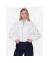 Calvin Klein Jeans Bomber jakna J20J220343 Bela Relaxed Fit - Pepit.si