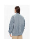 Calvin Klein Jeans Bomber jakna J20J221082 Modra Oversize - Pepit.si